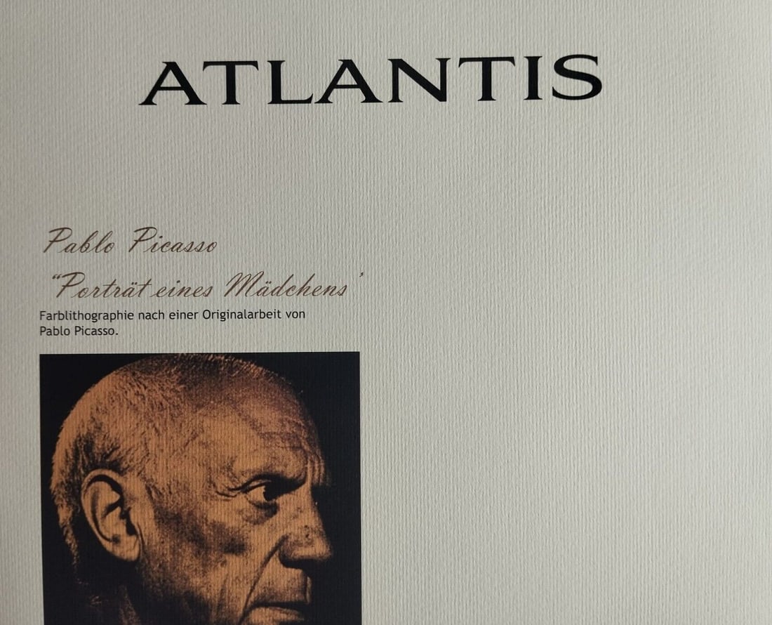 Pablo Picasso lithograph numbered - 12