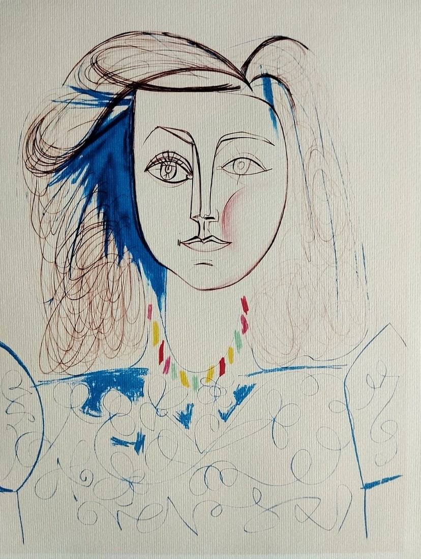 Pablo Picasso lithograph numbered - 2