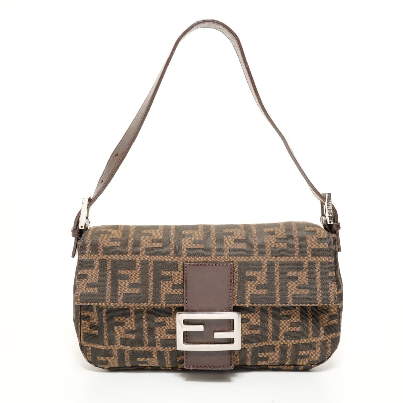 Fendi Shoulder Bag Zucca (1 of 12)