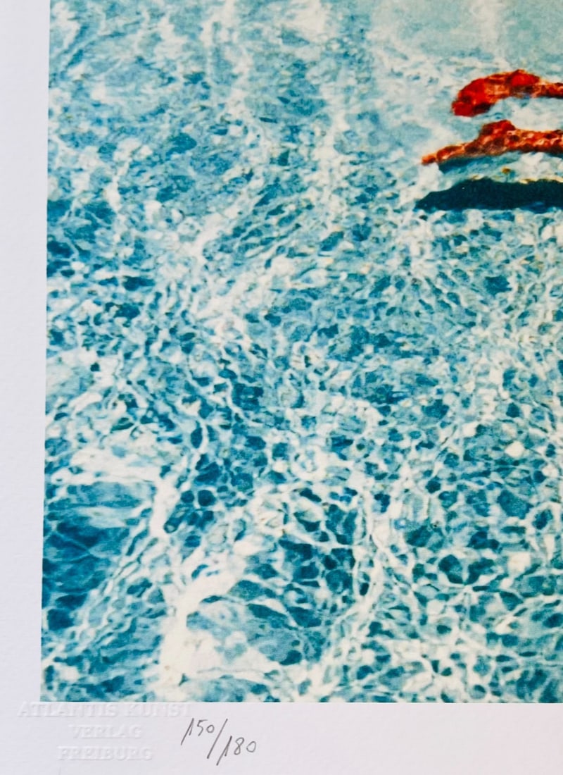 Rare David Hockney Lithograph Numbered - 8