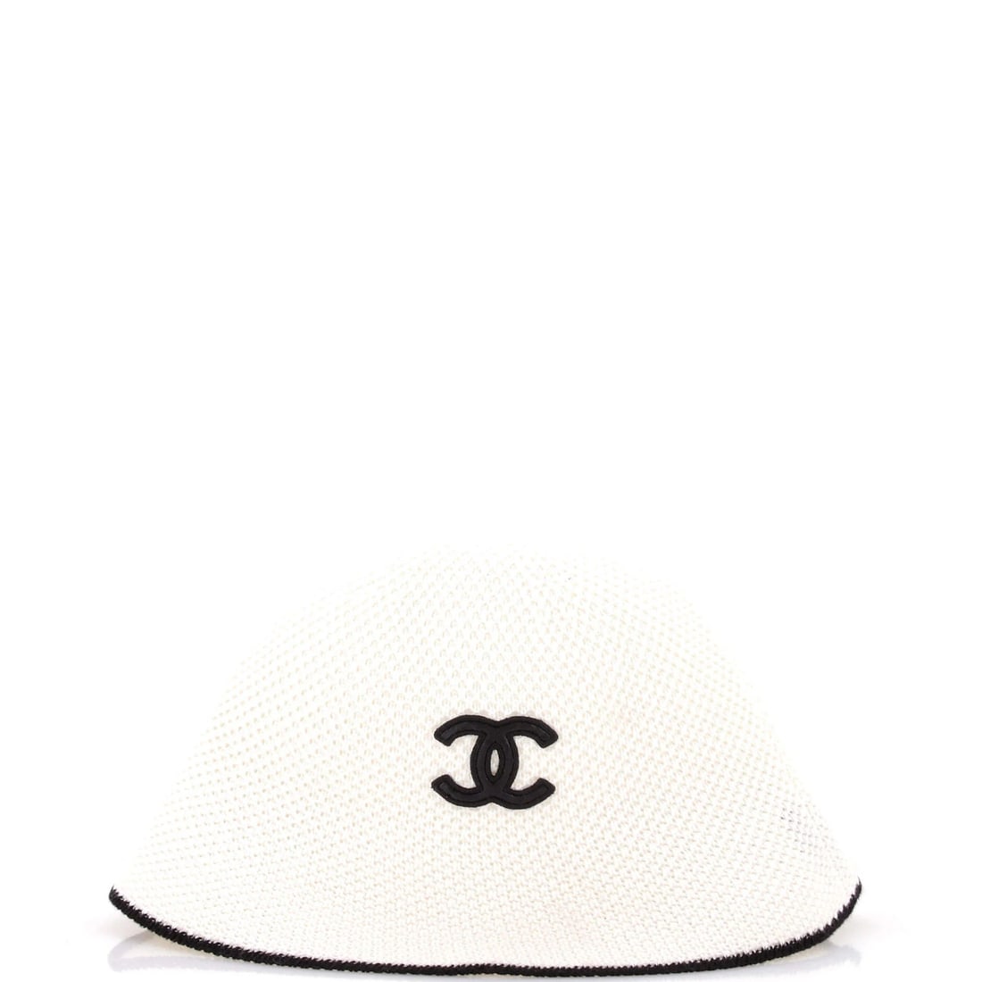 Chanel CC Bucket Hat Woven Cotton (1 of 4)