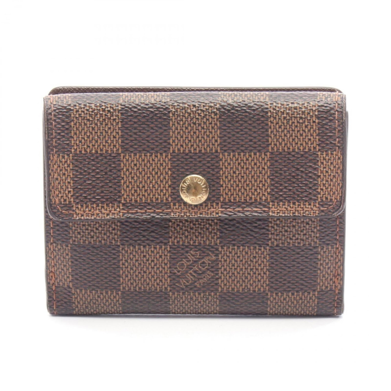 Louis Vuitton coated canvas coin case: Louis Vuitton coated canvas coin case A stylish and practical accessory for any woman, this Louis Vuitton coated canvas coin case is a timeless piece that adds a touch of sophistication to your daily