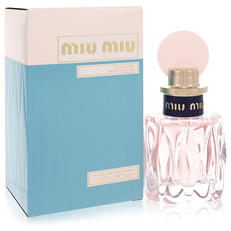 Miu L'eau Rosee Perfume By Miu Eau De Toilette Spray: Miu L'eau Rosee Perfume By Miu Eau De Toilette Spray Indulge in the timeless elegance of Miu Miu's Rosee perfume, a sophisticated eau de toilette spray that exudes refinement and poise. With its 1.7