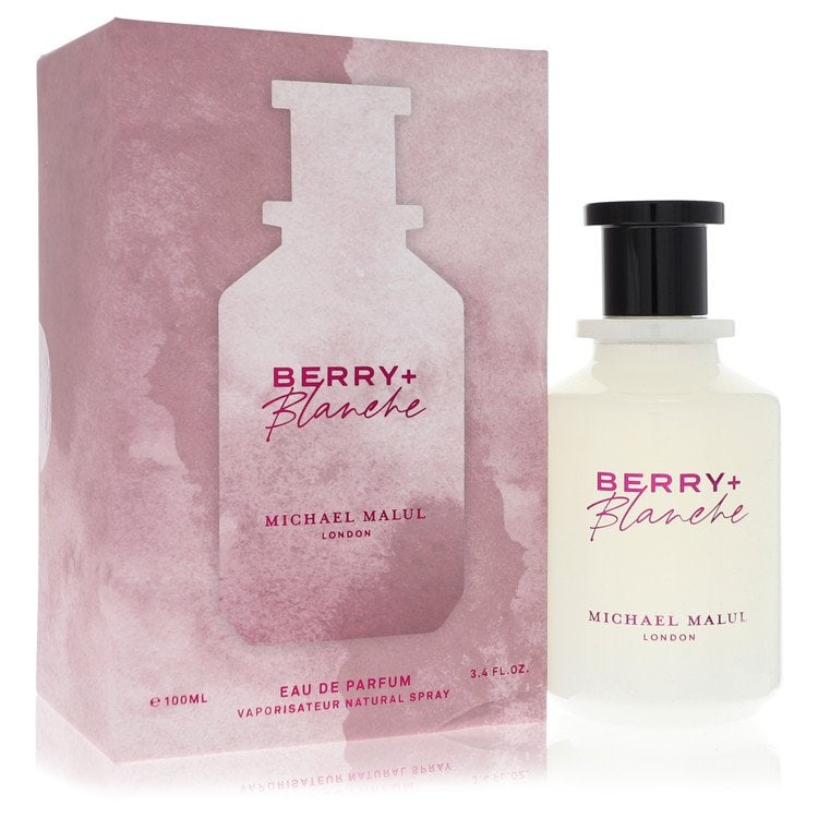 Michael Malul Berry + Blanche Perfume By Michael Malul Eau De Parfum Spray: Michael Malul Berry + Blanche Perfume By Michael Malul Eau De Parfum Spray Indulge in the alluring scent of Michael Malul Berry + Blanche, a luxurious Eau De Parfum Spray that combines sweet and fruit