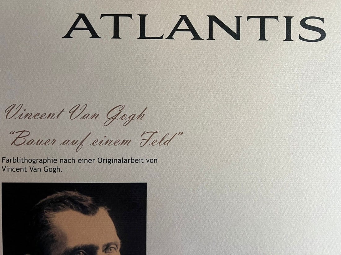 Vincent Van Gogh Lithograph Numbered - 10