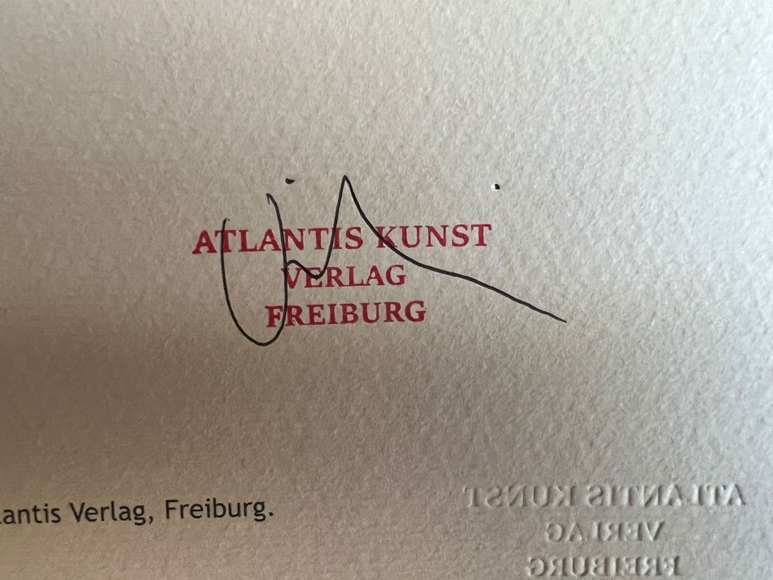 Vincent Van Gogh Lithograph Numbered - 12