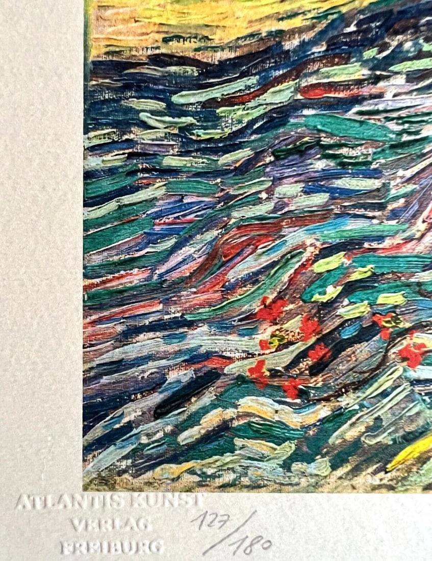 Vincent Van Gogh Lithograph Numbered - 7