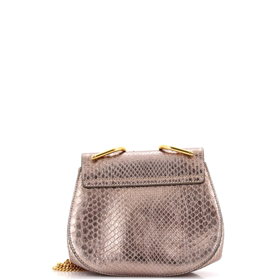 Chloe Drew Crossbody Bag Python Mini - 3