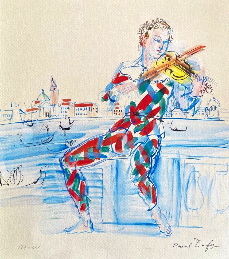 Dufy Lithograph Museum Numbered 1983 Raoul (1 of 6)