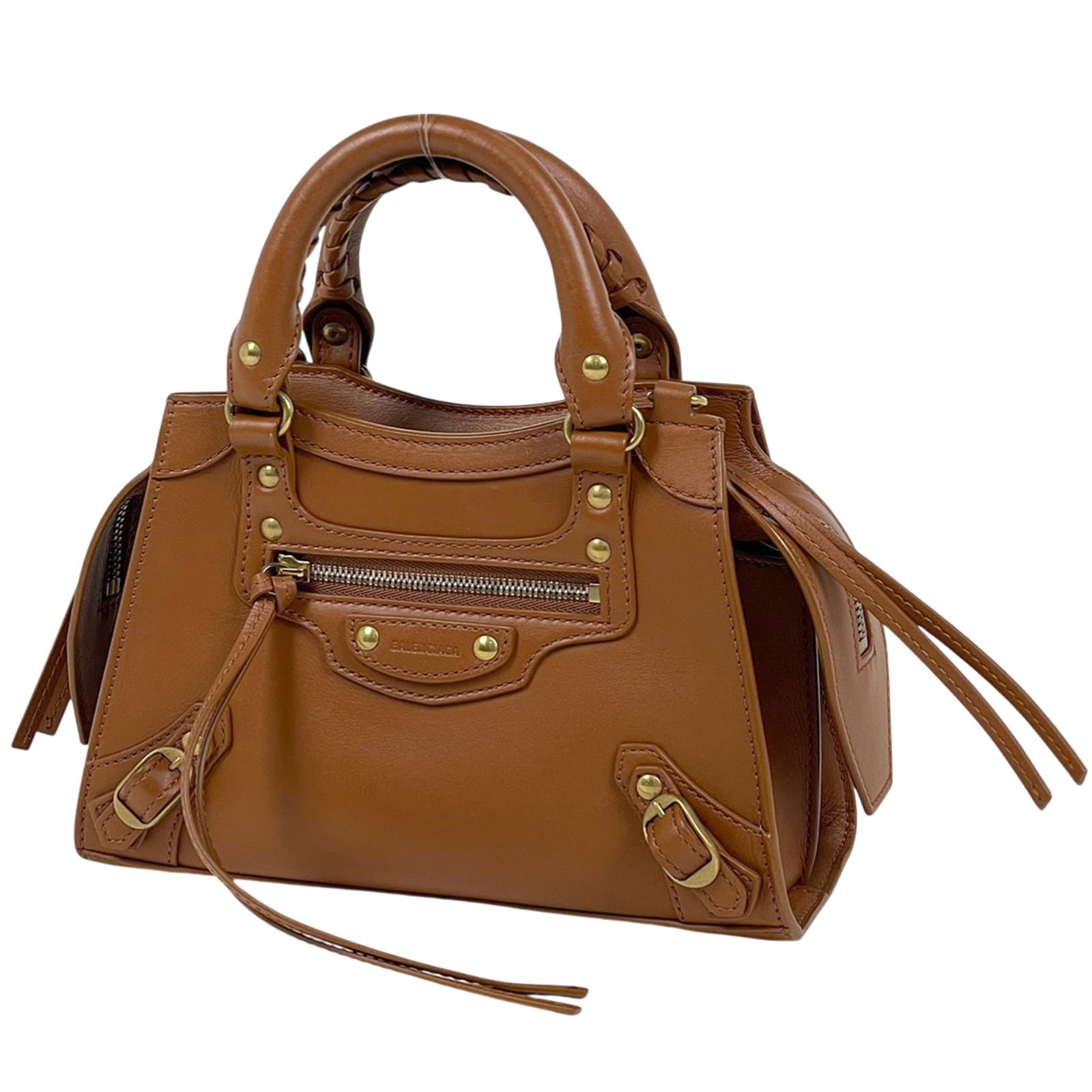 Leather shoulder bag by Balenciaga (1 of 8)