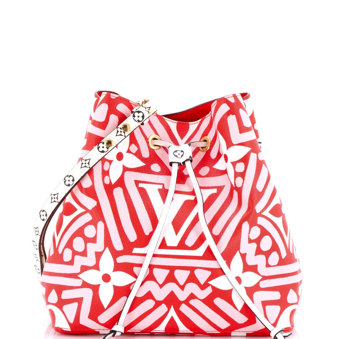 Louis Vuitton Giant Limited Edition NeoNoe Crafty Monogram Handbag (1 of 8)