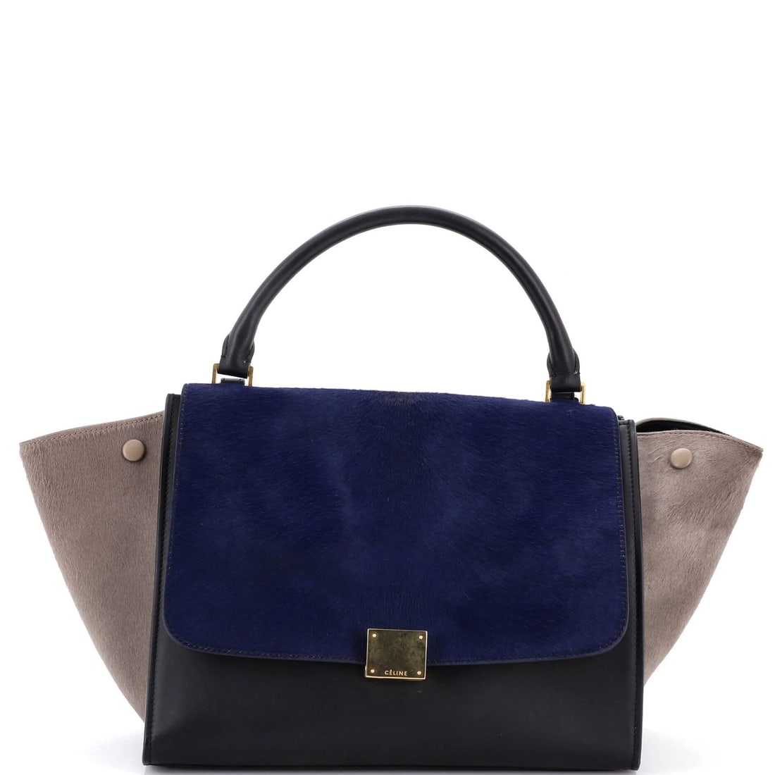 Celine medium pony hair trapeze bag (1 of 7)
