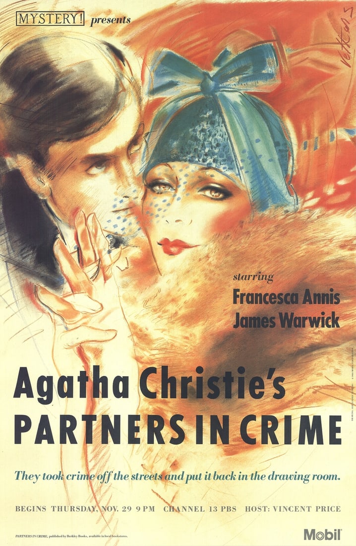 ALEXANDER VETHERS Partners in Crime 46" x 30" Offset Lithograph 1984 Contemporar: ALEXANDER VETHERS Partners in Crime 46" x 30" Offset Lithograph 1984 Contemporar A rare and striking offset lithograph by Alexander Vethers, 'Partners in Crime' (1984) is a masterful work of