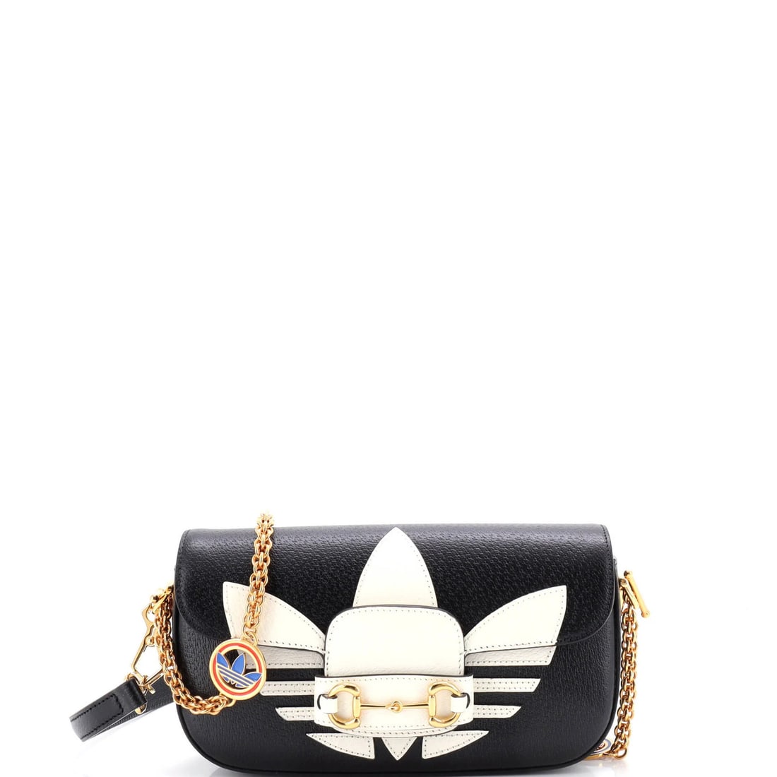 Gucci Leather East West Horsebit 1955 Shoulder Bag Adidas (1 of 5)