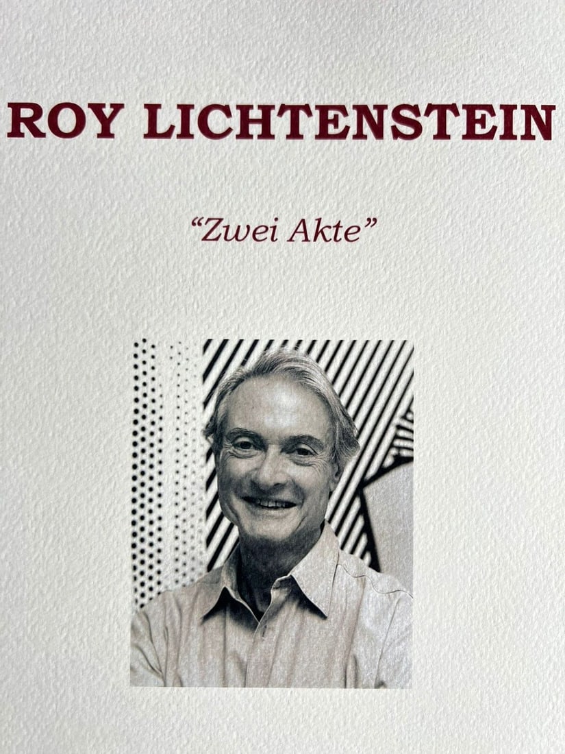 Lithograph Numbered by Roy Lichtenstein - 11