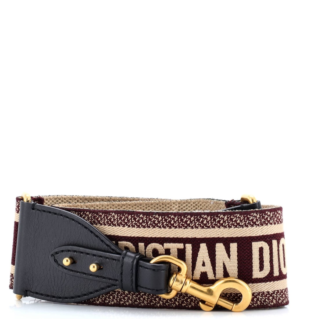 Christian Dior shoulder strap canvas with embroidered logo.: Christian Dior shoulder strap canvas with embroidered logo. A stunning Christian Dior shoulder strap canvas bag, adorned with intricate embroidered logo details and a bold red exterior, adds a touch
