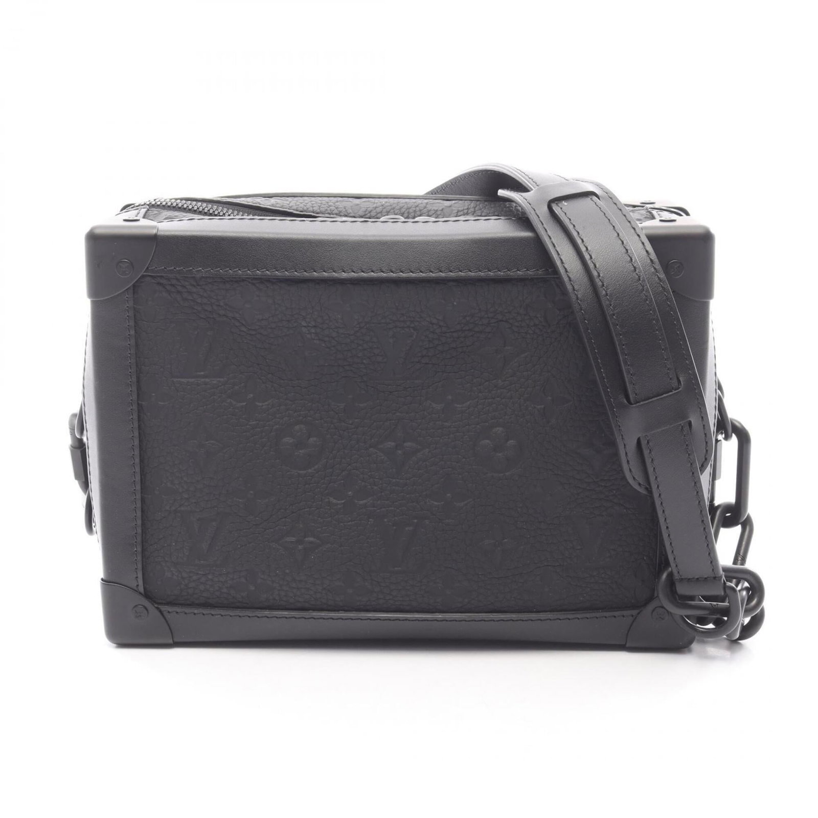 Louis Vuitton is a leather shoulder bag. (1 of 11)