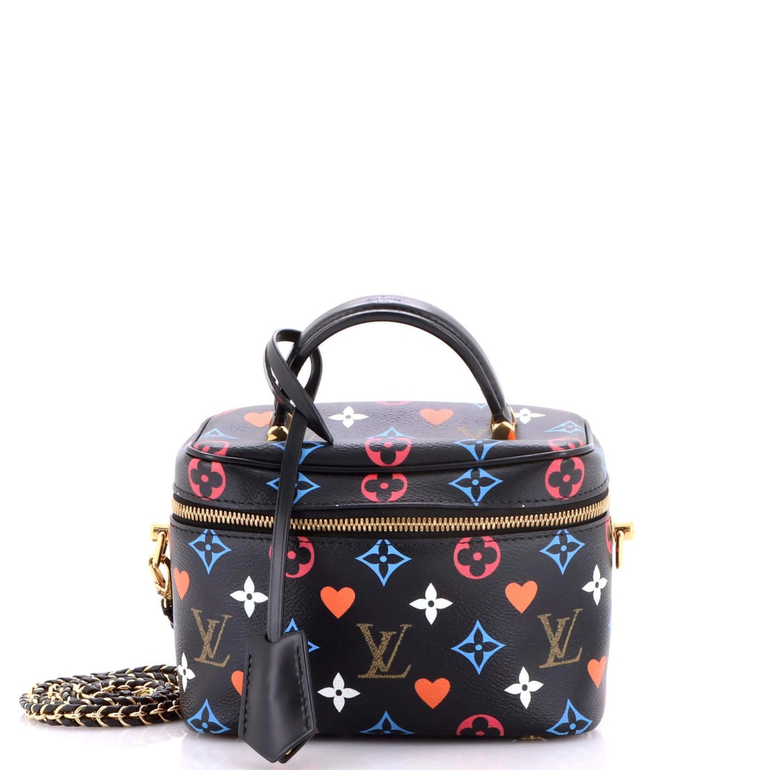 Louis Vuitton limited edition game on multicolor monogram vanity handbag (1 of 7)
