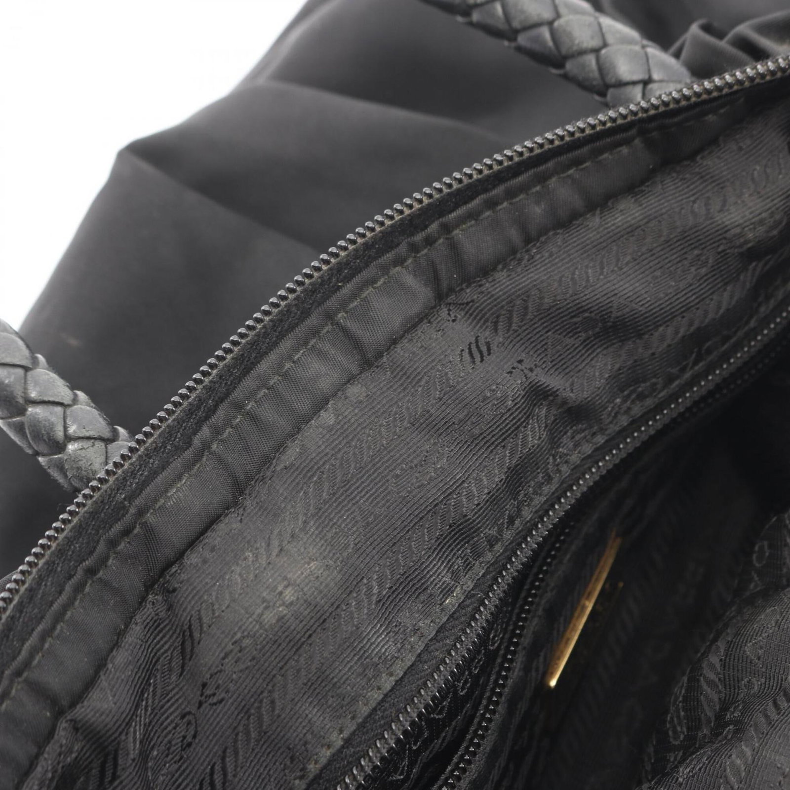 Prada Handbag Nylon, Leather - 10