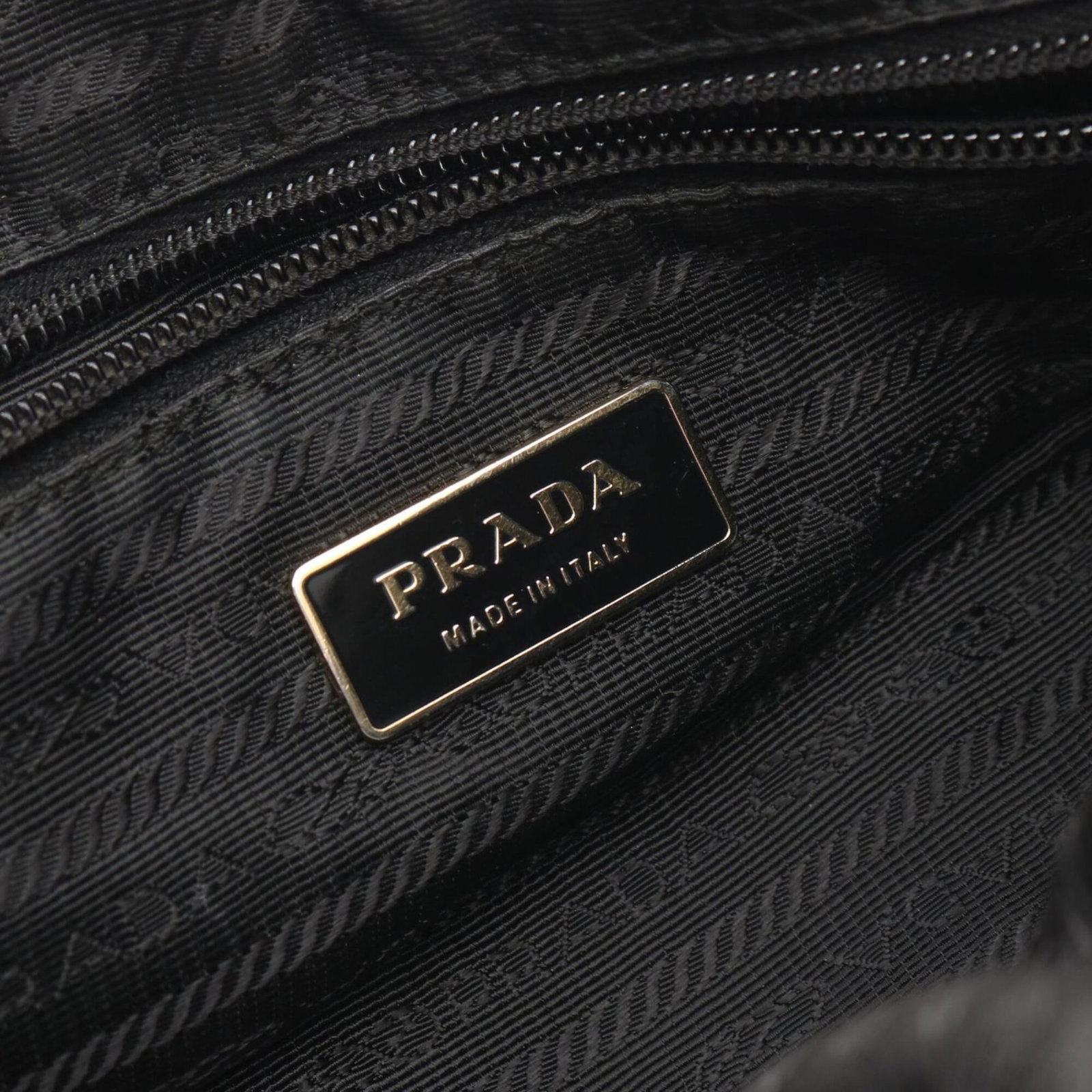 Prada Handbag Nylon, Leather - 4