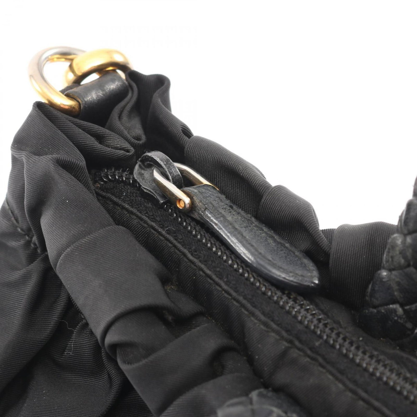 Prada Handbag Nylon, Leather - 9