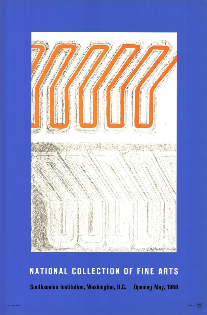 VARDEA CHRYSSA fine arts serigraph abstr 42.5" x 28" national collection 1968 (1 of 4)