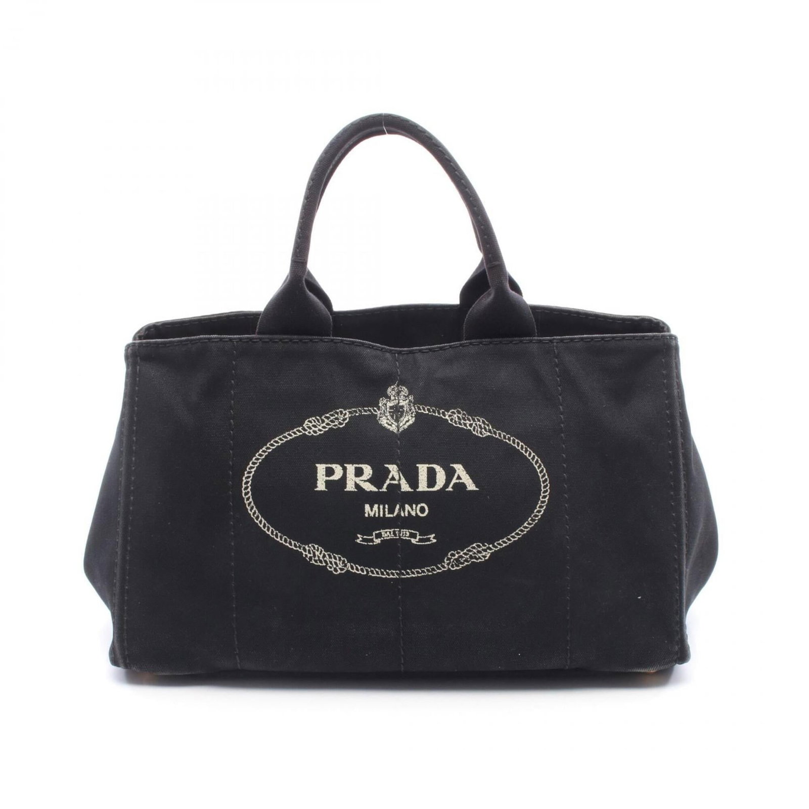 Prada canvas tote handbag (1 of 12)