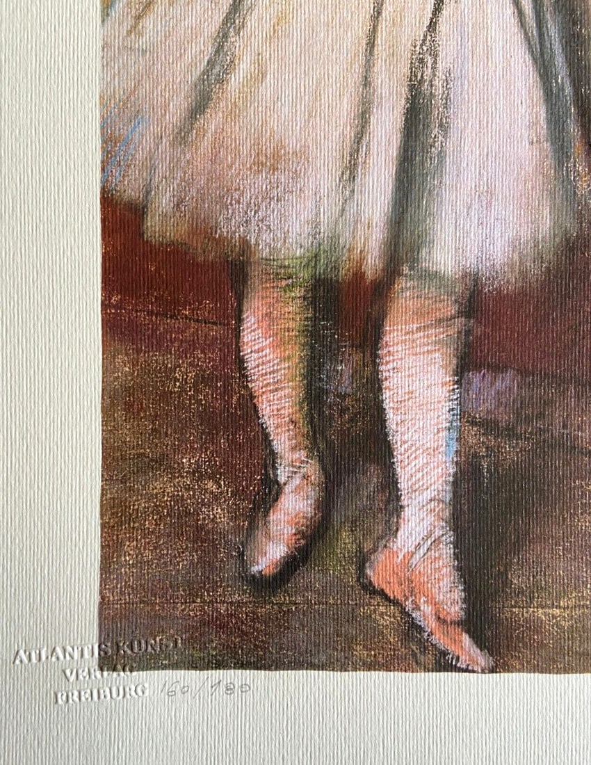 Edgar Degas numbered lithograph - 5