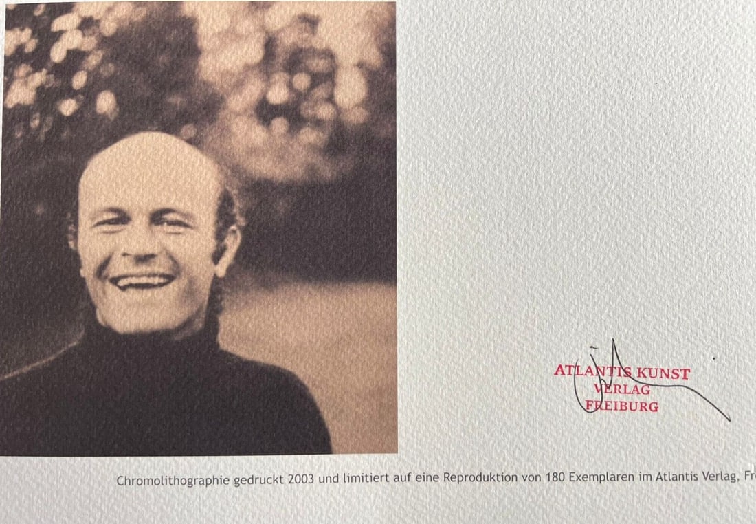 Jim Dine lithograph numbered - 11