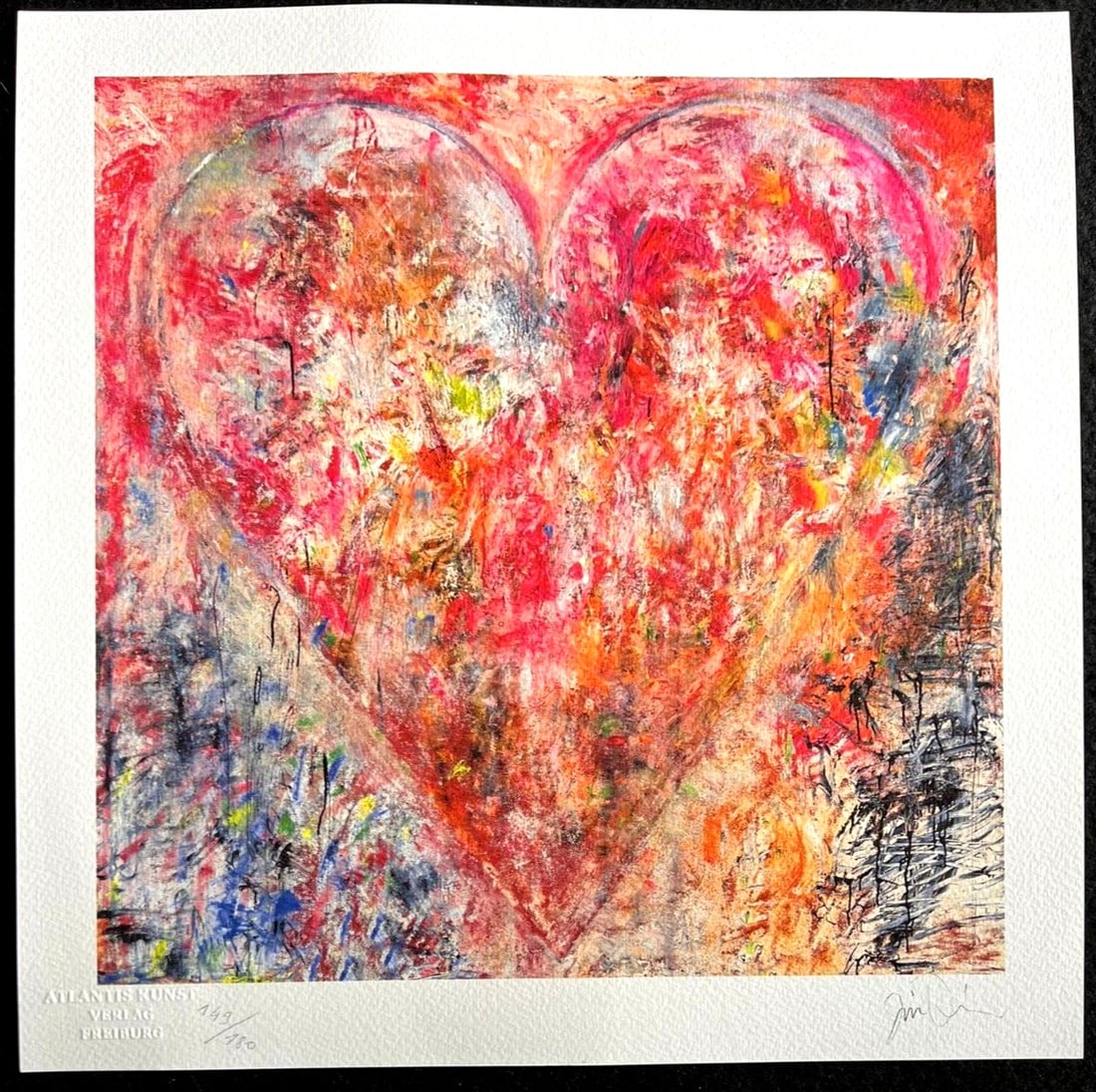 Jim Dine lithograph numbered - 2