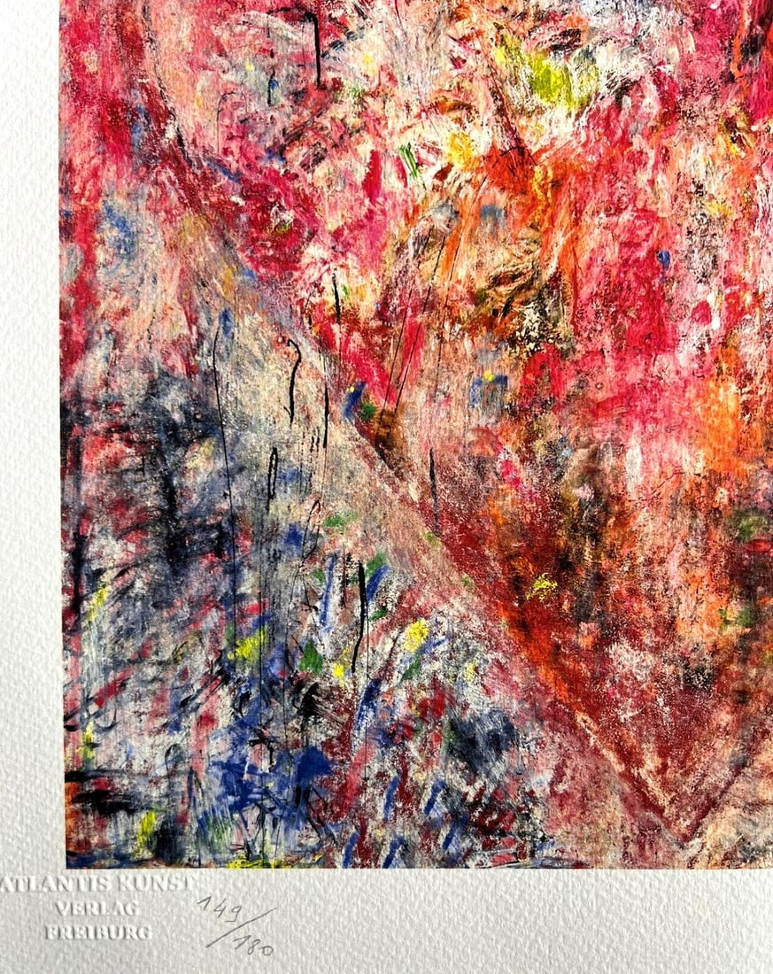 Jim Dine lithograph numbered - 7