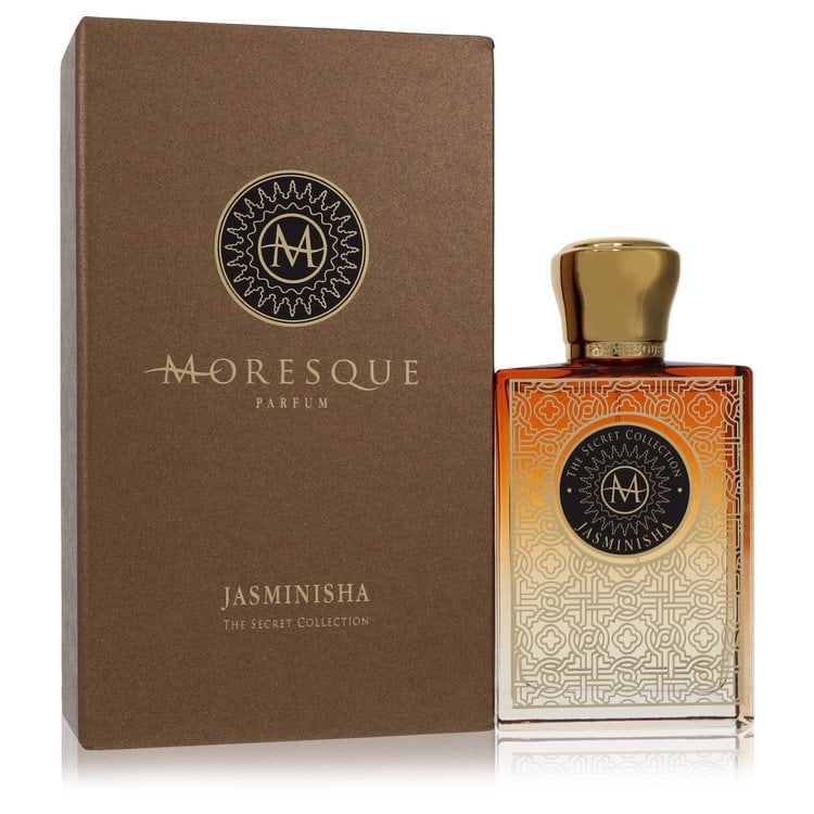 Moresque Jasminisha Secret Collection Cologne By Moresque Eau De Parfum Spray (Unisex): Moresque Jasminisha Secret Collection Cologne By Moresque Eau De Parfum Spray (Unisex) Experience the essence of Moresque's Secret Collection with this 2.5 oz Eau De Parfum Spray, crafted to evoke