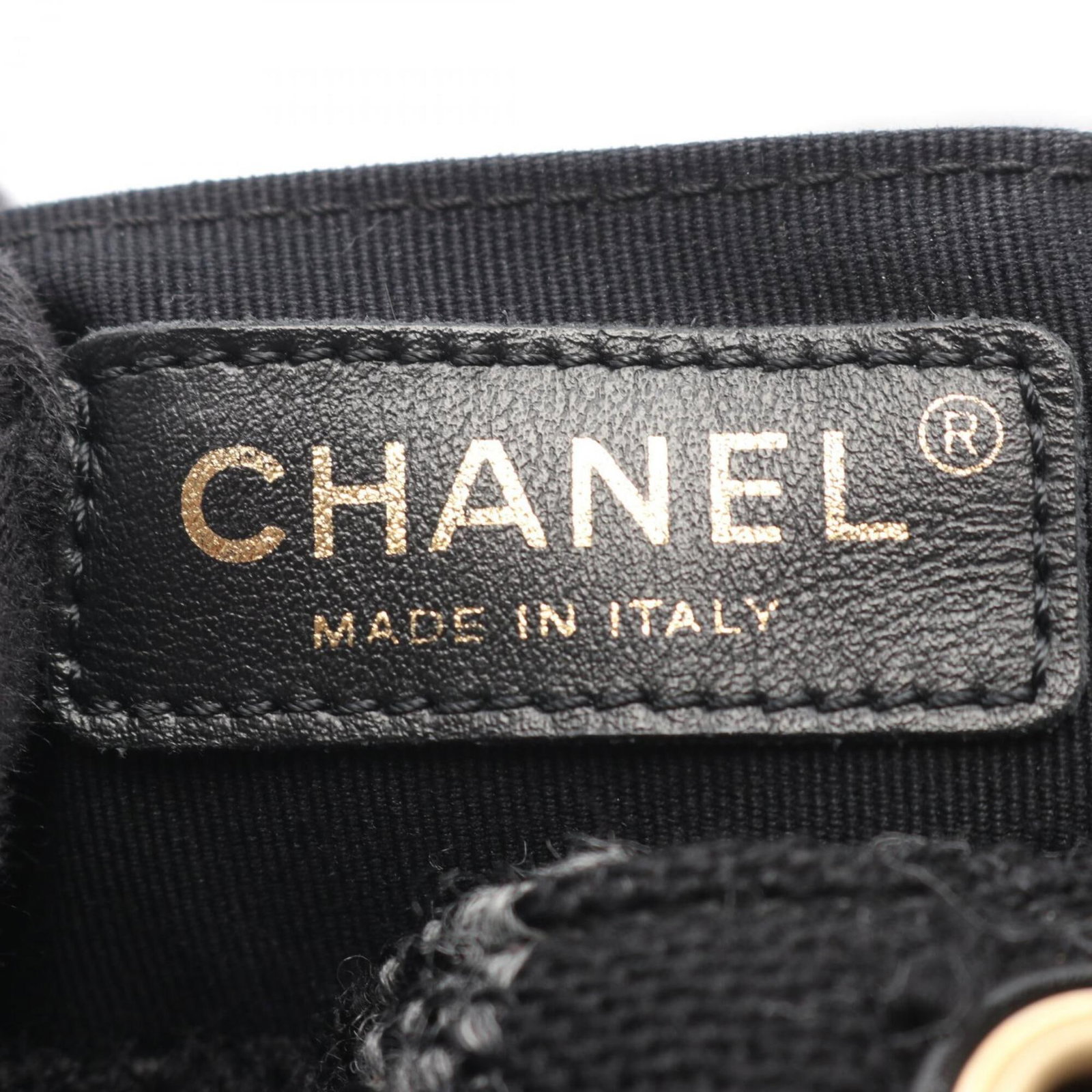 Chanel wool handbag backpack - 4