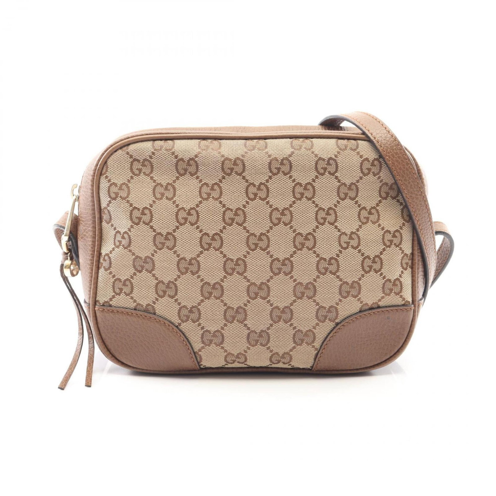 Gucci canvas leather shoulder bag (1 of 10)