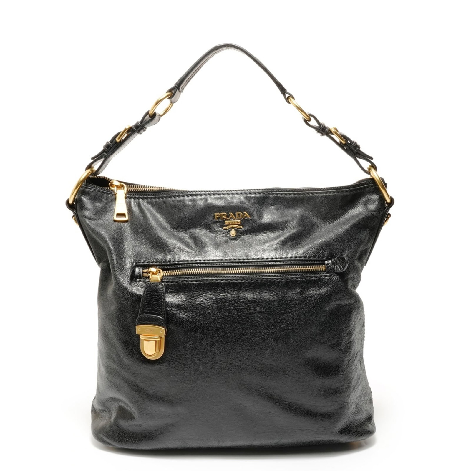Leather shoulder bag from Prada (1 of 13)