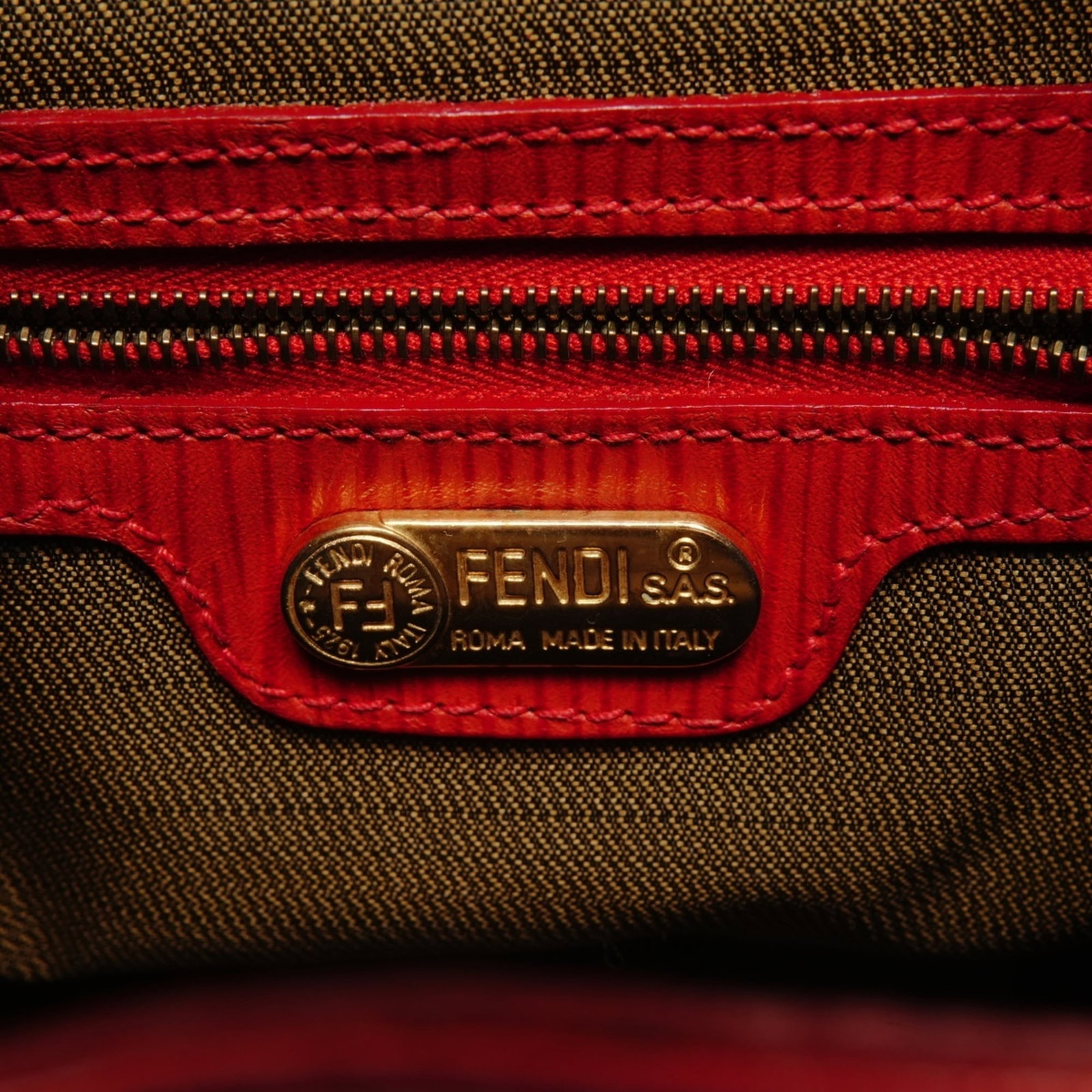 Fendi leather backpack - 9