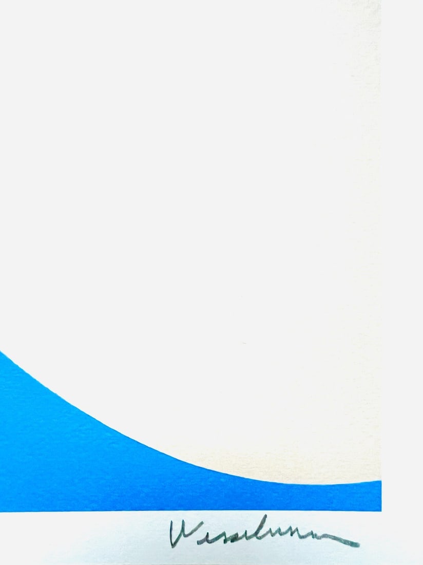 Tom Wesselmann Lithograph is numbered - 6