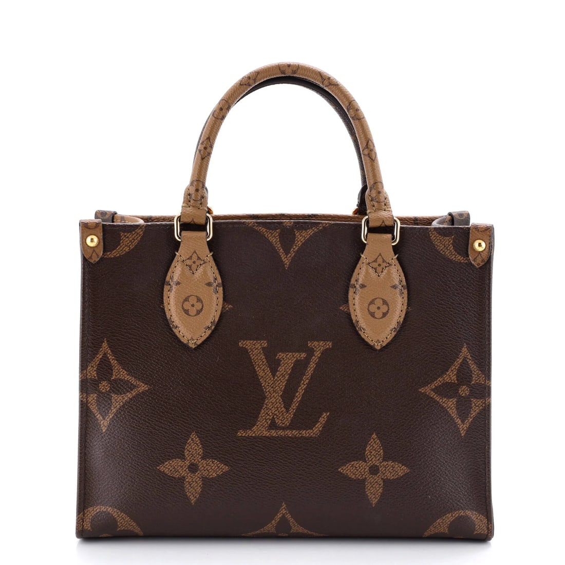 Louis Vuitton Giant Reverse Tote OnTheGo Monogram PM (1 of 7)