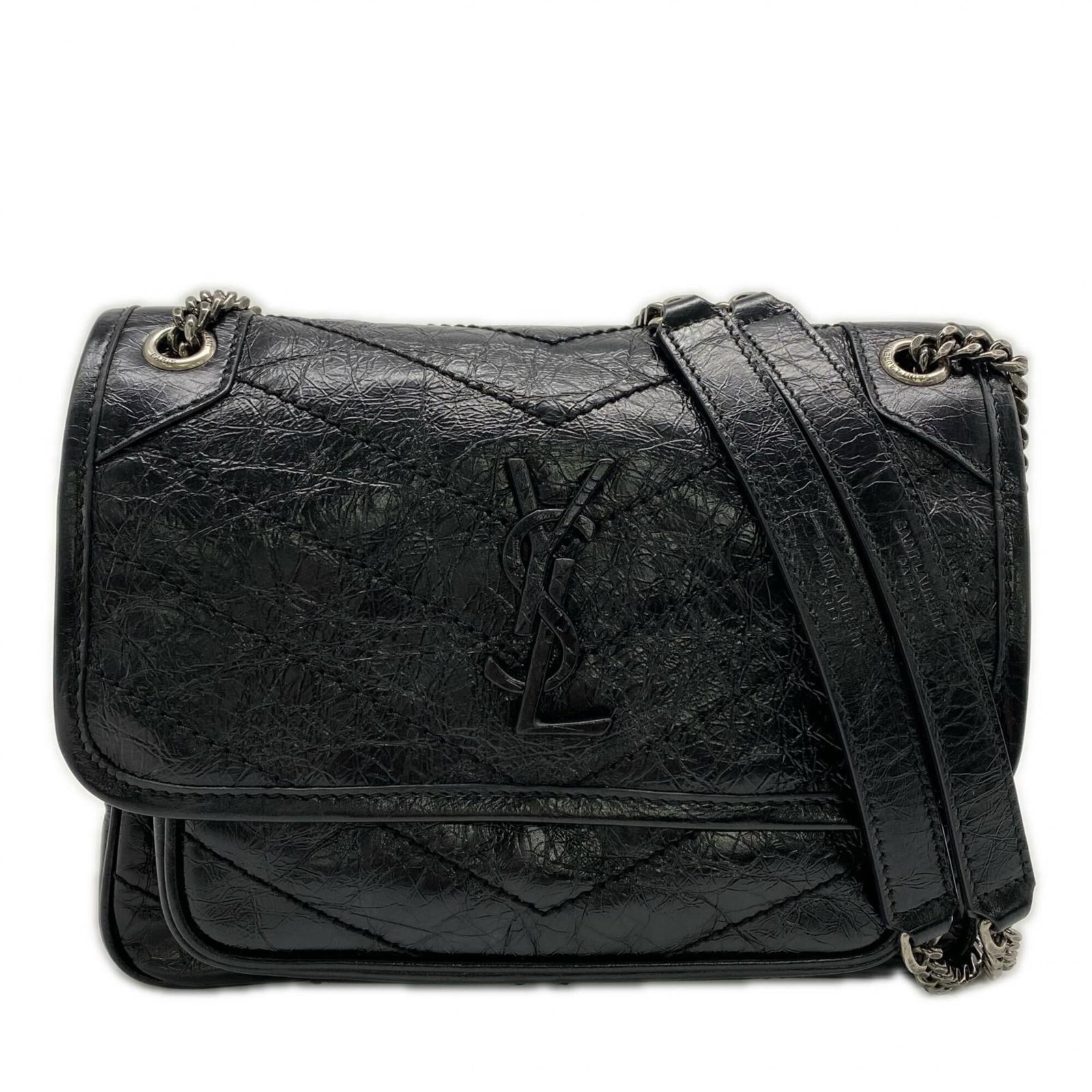 Yves Saint Laurent Leather Shoulder Bag (1 of 18)