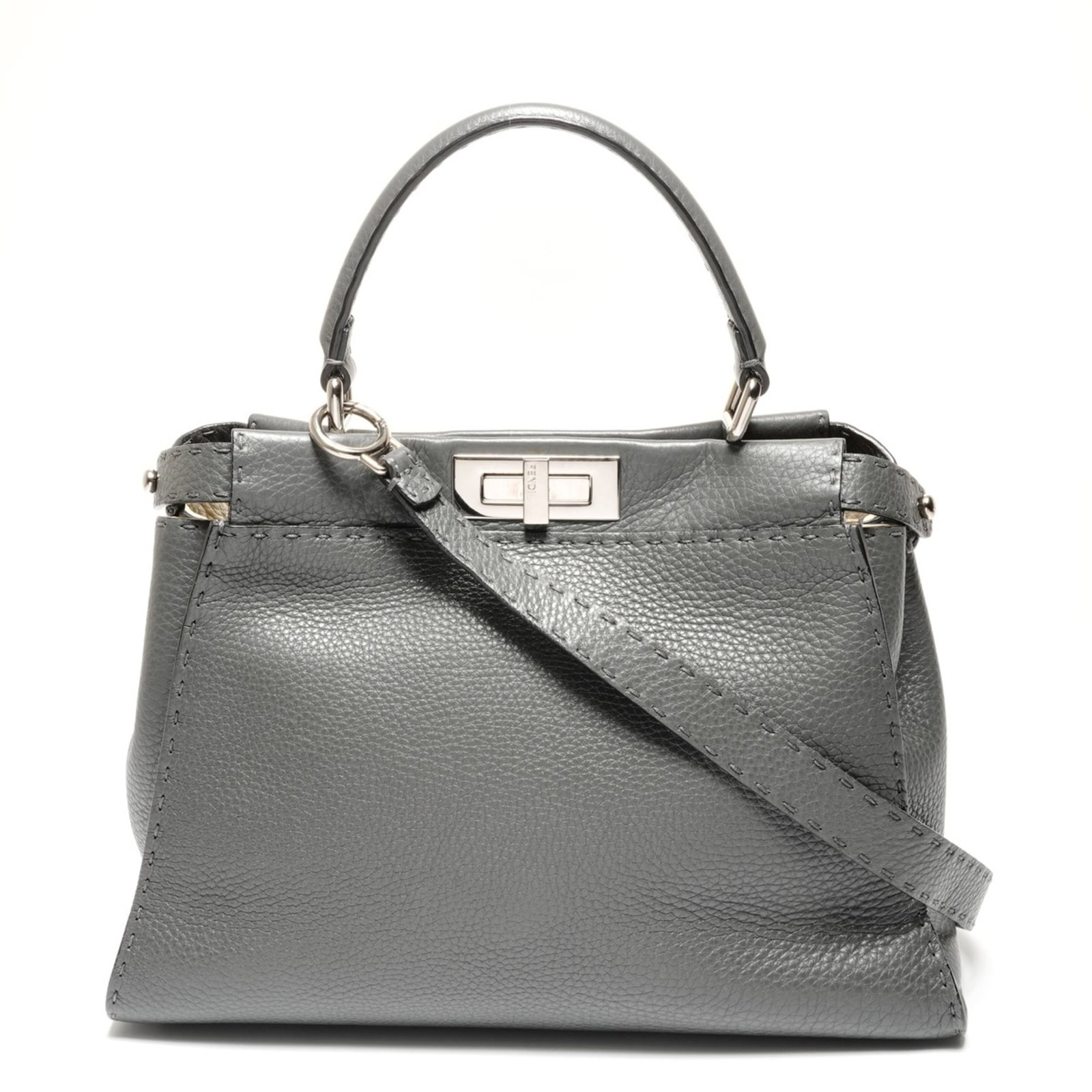 Fendi leather handbag (1 of 15)