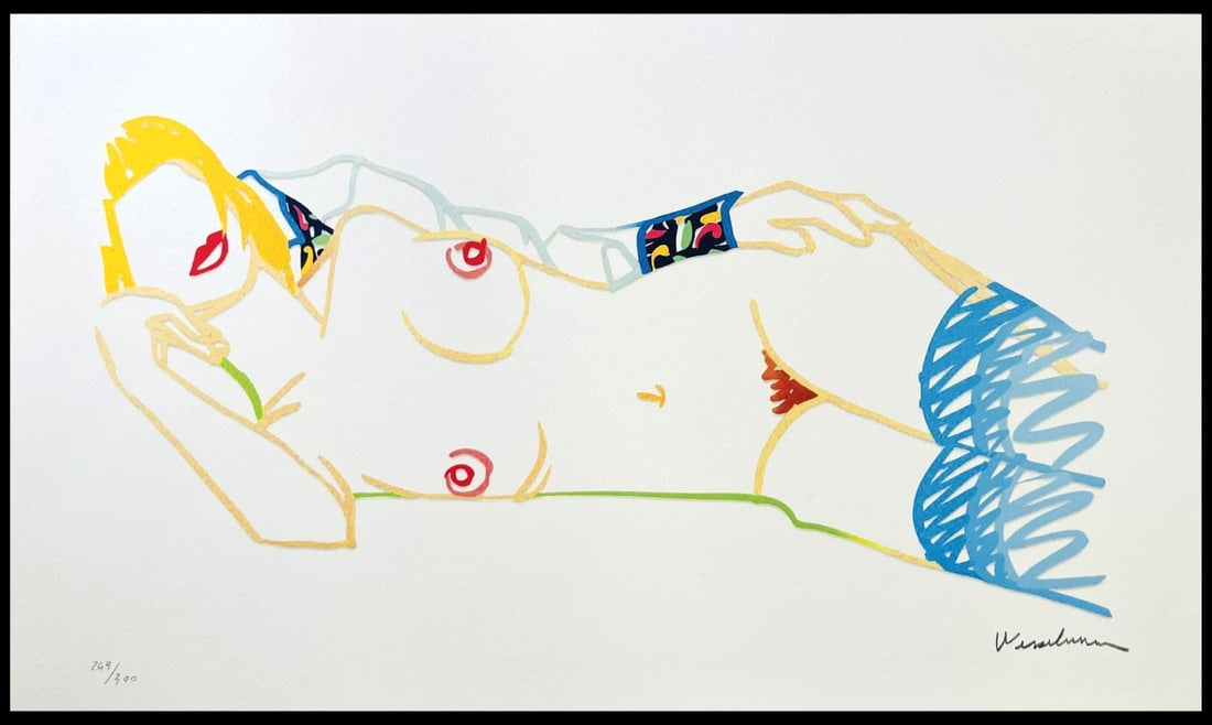 Tom Wesselmann handmade rare lithograph op (1 of 7)