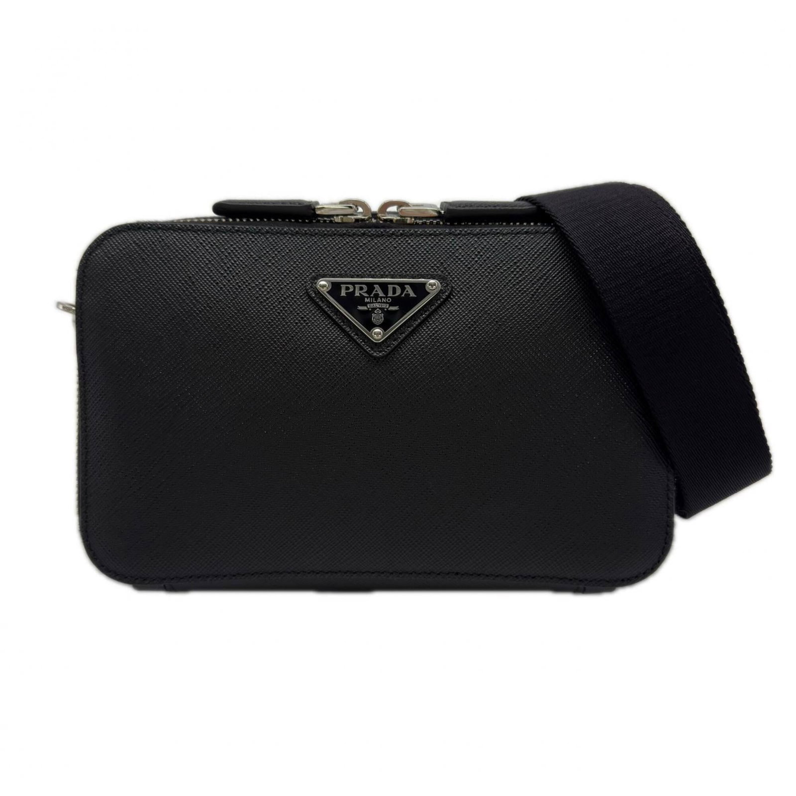 Saffiano Prada Shoulder Bag (1 of 12)