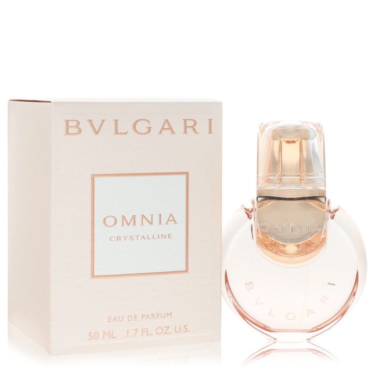 Omnia Crystalline Perfume By Bvlgari Eau De Parfum Spray: Omnia Crystalline Perfume By Bvlgari Eau De Parfum Spray Experience the essence of luxury with Omnia Crystalline, a captivating eau de parfum from Bvlgari that combines crystal-clear notes of