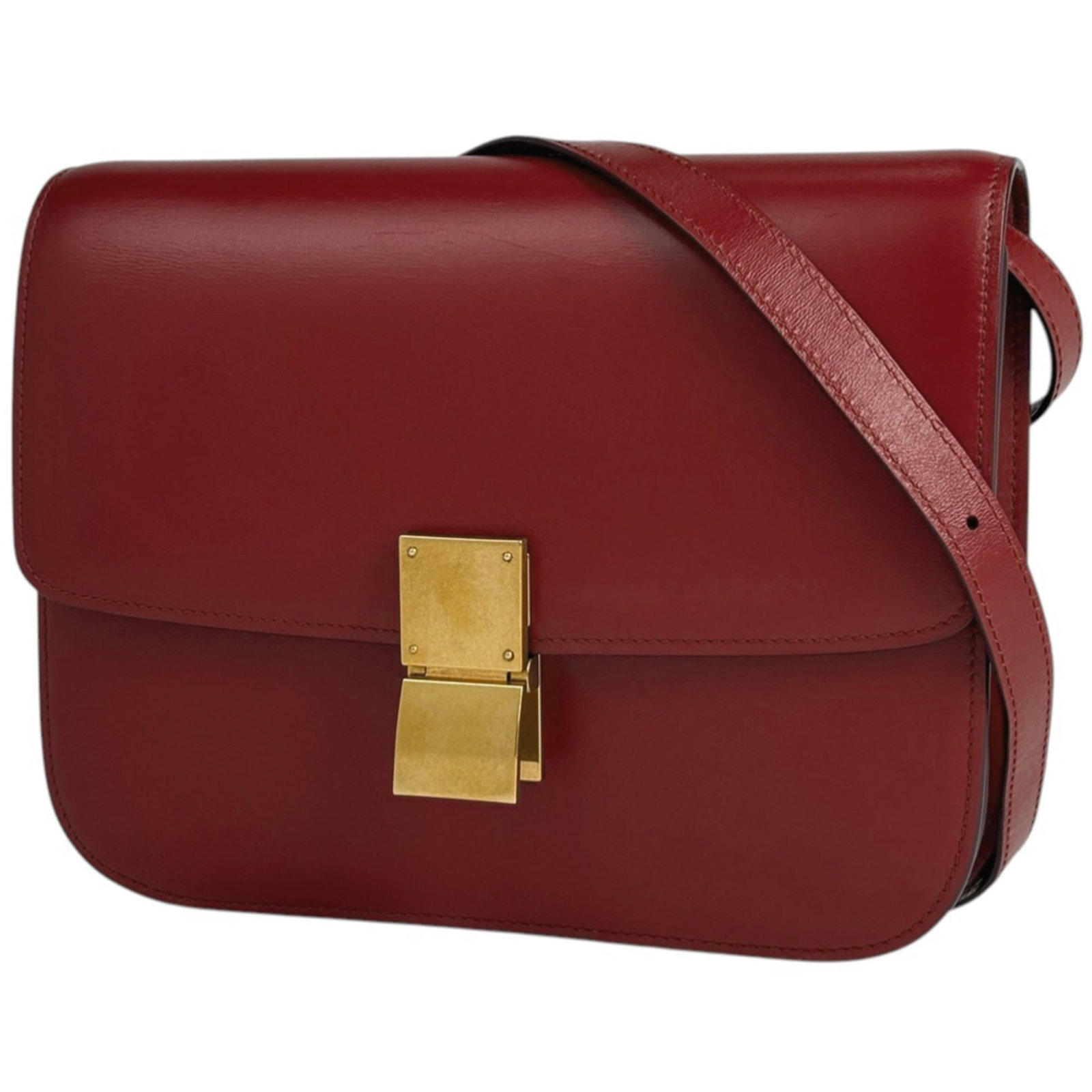 Celine is a leather shoulder bag. (1 of 7)