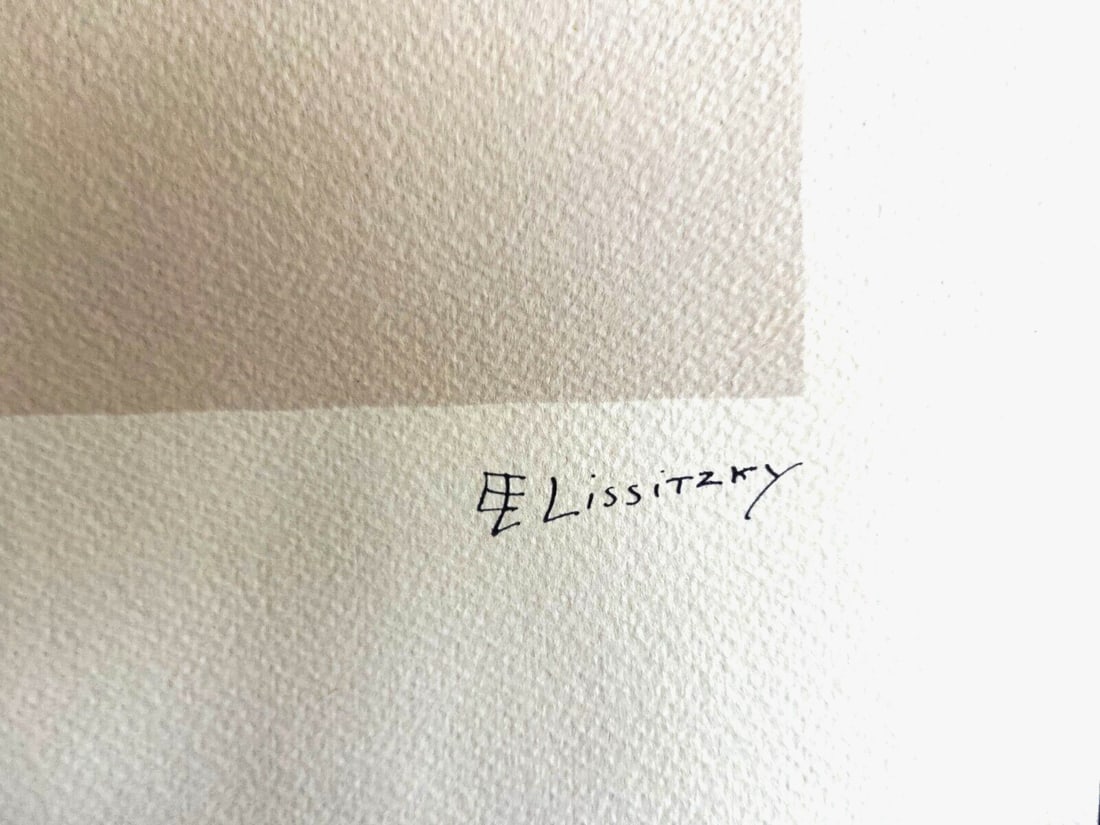 Lithograph by Lissitzky - 6