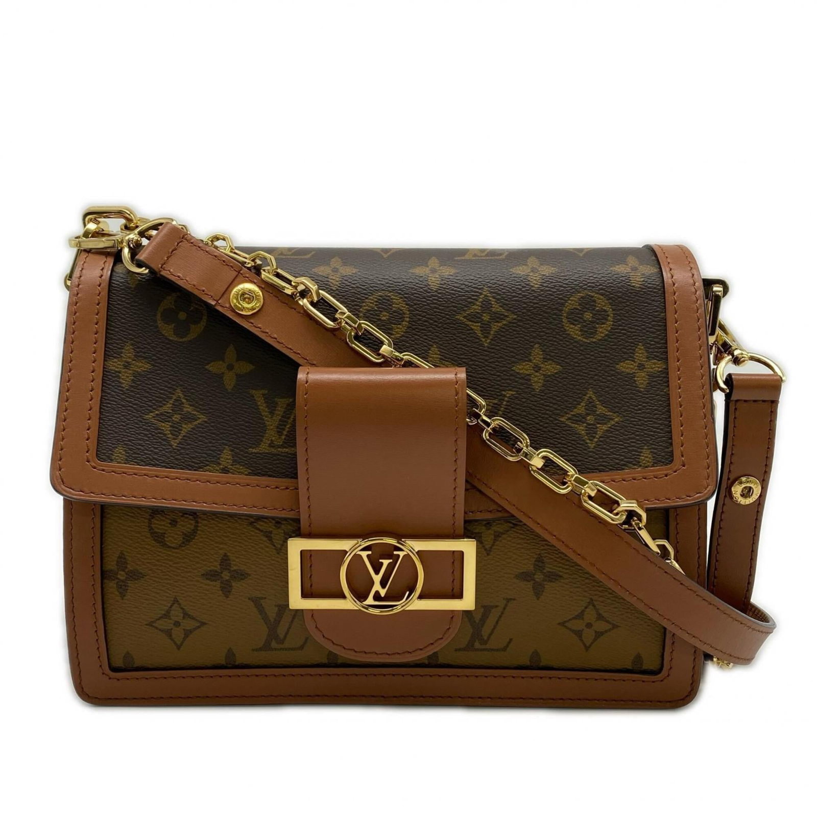 Louis Vuitton Coated Canvas Leather Shoulder Bag: Louis Vuitton Coated Canvas Leather Shoulder Bag Experience the timeless elegance of Louis Vuitton with this stunning coated canvas leather shoulder bag, boasting a classic beige and brown color