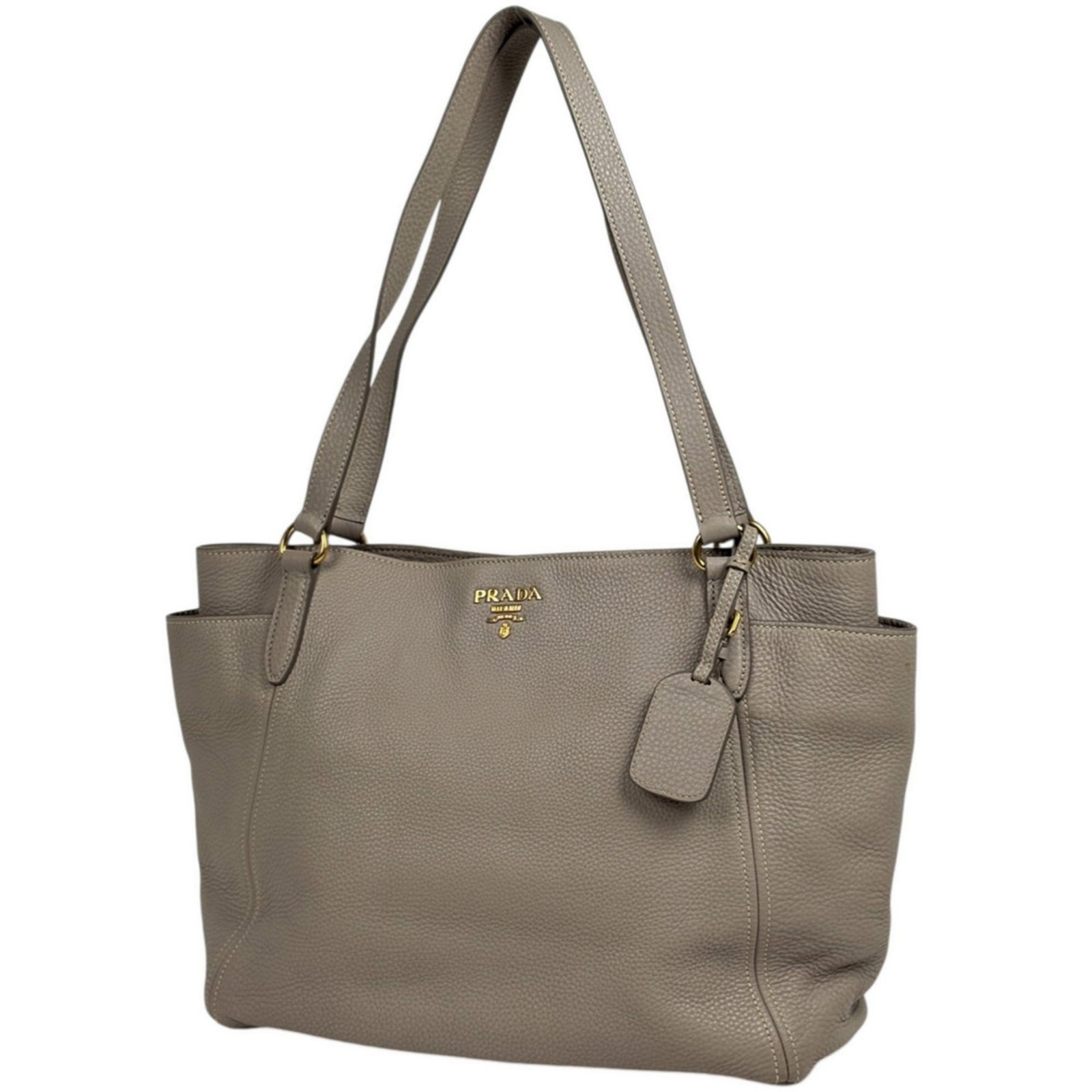 Prada leather tote bag (1 of 7)