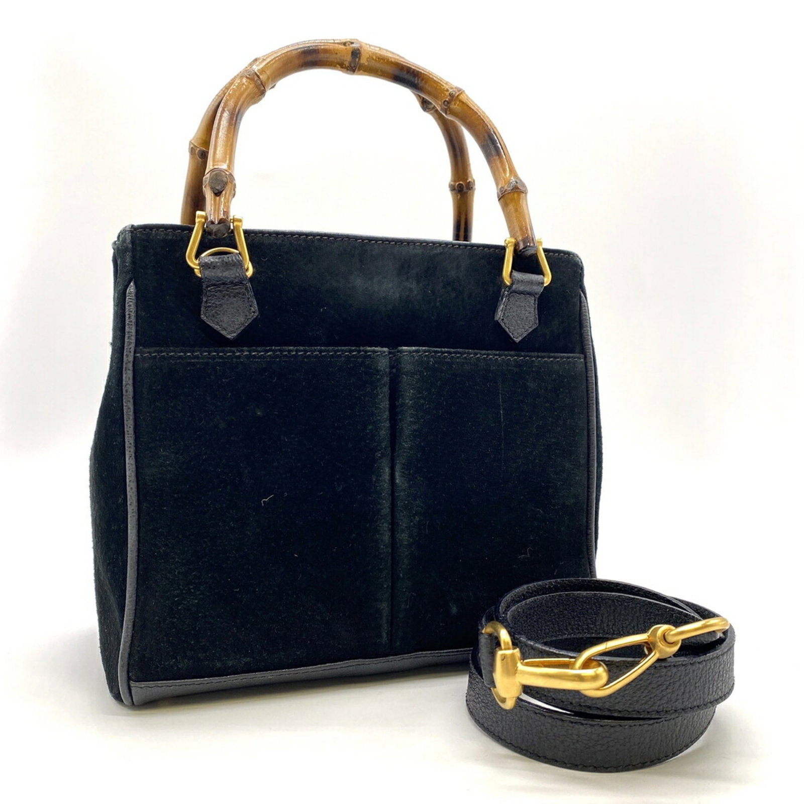 Gucci Handbag Suede: Gucci Handbag Suede A sleek and sophisticated Gucci suede handbag, perfect for adding a touch of luxury to your everyday look. With its classic design and rich black hue, this iconic bag is sure to