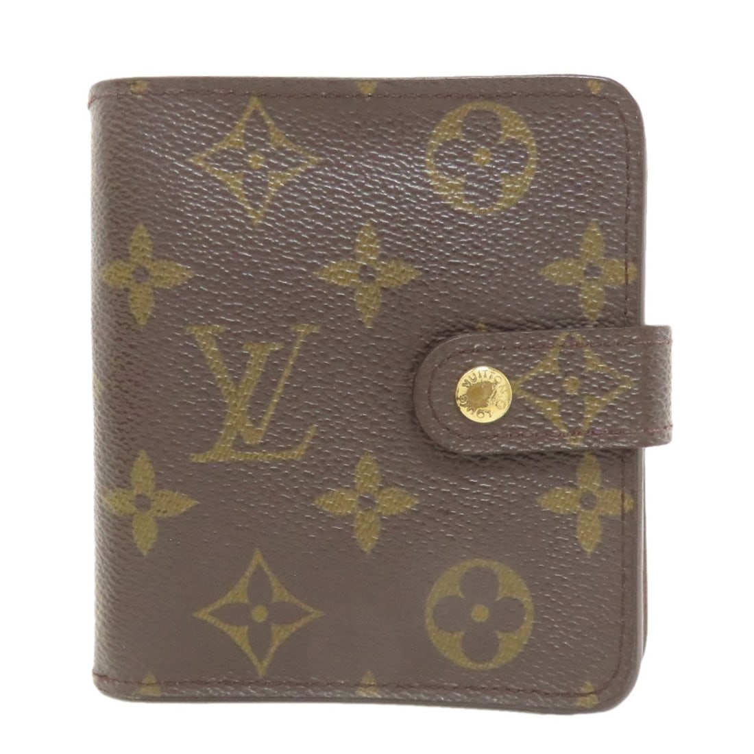 LOUIS VUITTON M61667 Compact zip Bifold Wallet with Coin Pocket Monogram (1 of 20)