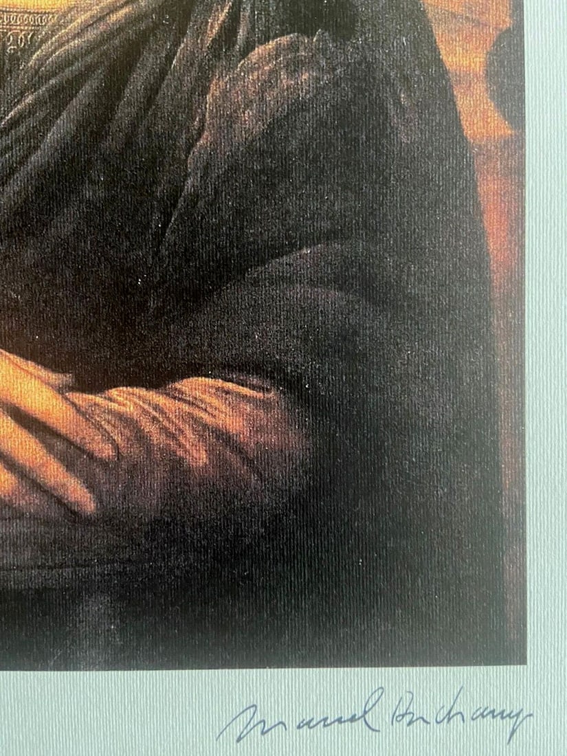 Marcel Duchamp is a lithograph. - 7